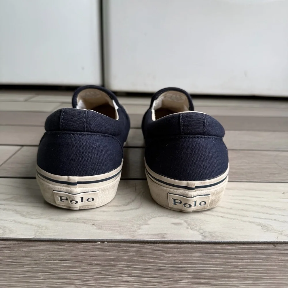 Polo Ralph Lauren Keaton Polo Bear Slip-On Sneakers | Size: 11
